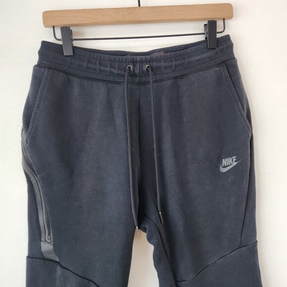 Nike Black Joggers Sweatpants Pants Athletic Workout Exercise Women's S - Picture 3 of 8